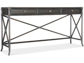 Hooker Furniture Living Room Retreat Pole Rattan Console